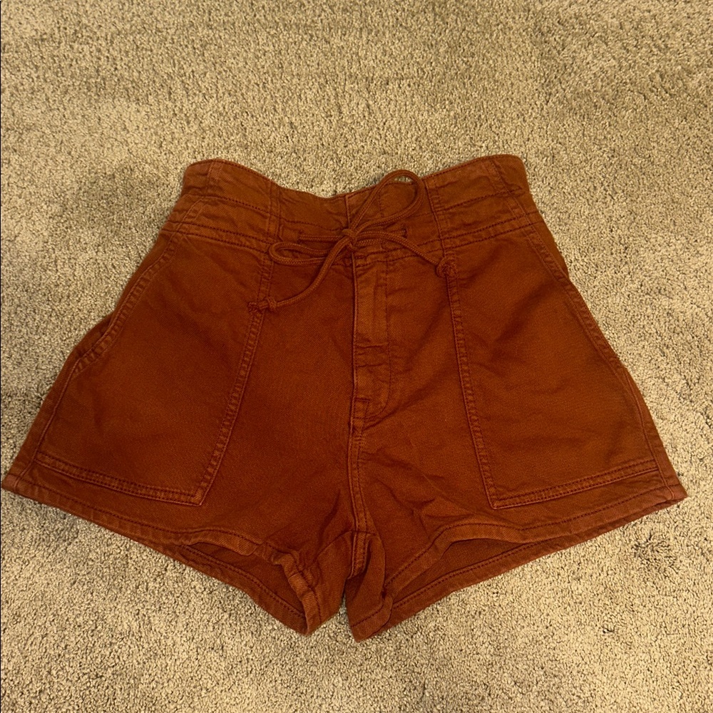 ba&sh Rust Women Shorts NWOT